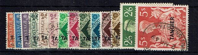Image of Morocco Agencies SG 261/75 FU British Commonwealth Stamp